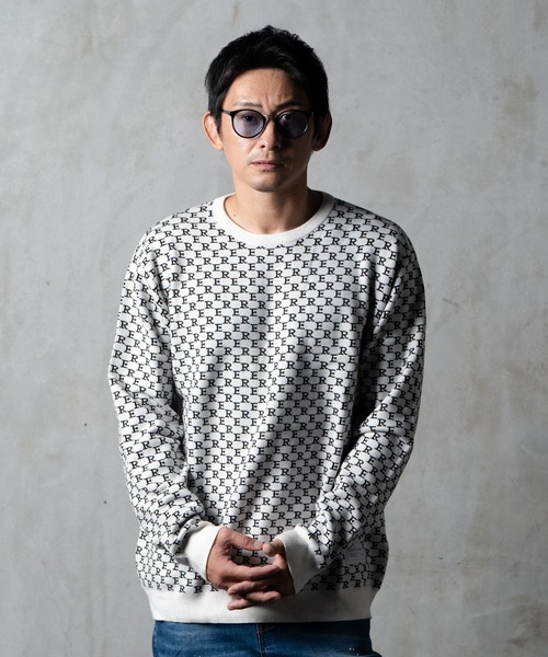 adamsJUGGLER(アダムスジャグラー)の「24/RTEGコンプレッションニット(ニット/セーター・メンズ・ブラック/ホワイト・S/M/L/XL)」の17枚目の写真