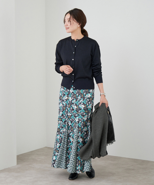 IENA(イエナ)の「NIMNIMDUAI/ニムニムデュアイ YAK COTTON ストール(ストール/ショール・レディース・ウッド/チャコールグレー・FREE)」の21枚目の写真