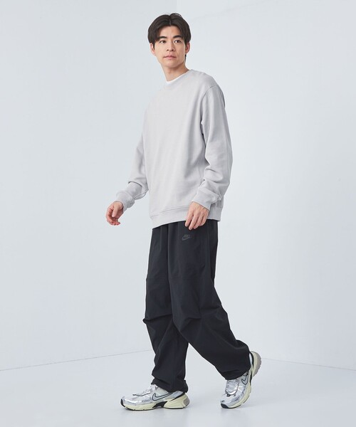 green label relaxing(グリーンレーベルリラクシング)の「クリア スウェット クルーネック カットソー(Tシャツ/カットソー・メンズ・ブラック/ライトグレー/ダークグレー・L/S/M/XL)」の4枚目の写真