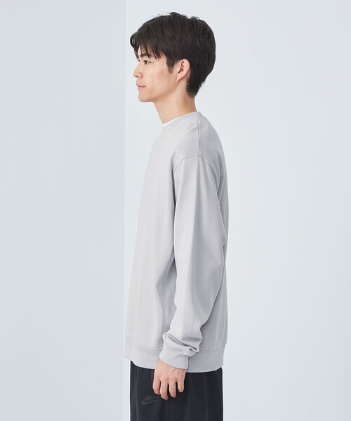 green label relaxing(グリーンレーベルリラクシング)の「クリア スウェット クルーネック カットソー(Tシャツ/カットソー・メンズ・ブラック/ライトグレー/ダークグレー・L/S/M/XL)」の8枚目の写真