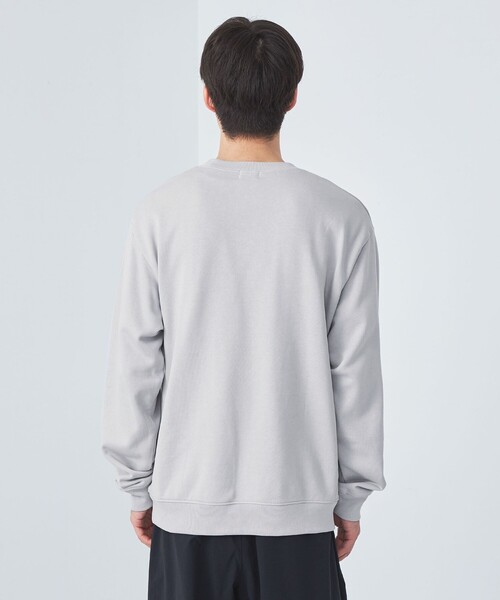 green label relaxing(グリーンレーベルリラクシング)の「クリア スウェット クルーネック カットソー(Tシャツ/カットソー・メンズ・ブラック/ライトグレー/ダークグレー・L/S/M/XL)」の9枚目の写真