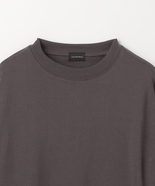 green label relaxing(グリーンレーベルリラクシング)の「クリア スウェット クルーネック カットソー(Tシャツ/カットソー・メンズ・ブラック/ライトグレー/ダークグレー・L/S/M/XL)」の21枚目の写真