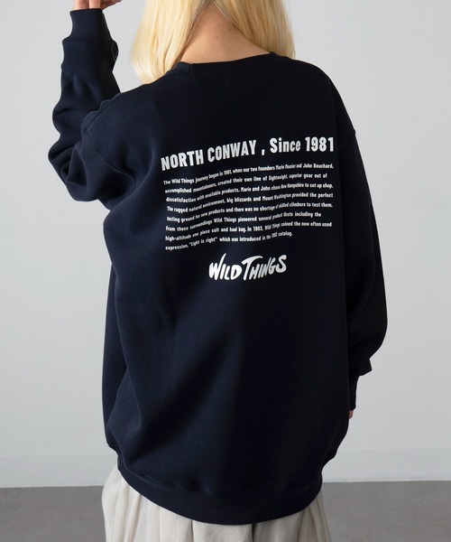 WILD THINGS(ワイルドシングス)の「【WILD THINGS】ヒストリーバックプリントトスウェット(スウェット・メンズ・グレー/ホワイト/ブラック/グレー系その他2/ネイビー・XL/L/M)」の7枚目の写真