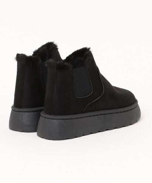 shoes365(シューズスリーシックスファイヴ)の「【shoes365】サイドゴアスノーブーツ (AW)(ブーツ・レディース・ブラック/ホワイト/ブラウン・23.0cm/23.5cm/24.0cm/24.5cm/25.0cm/25.5cm)」の4枚目の写真