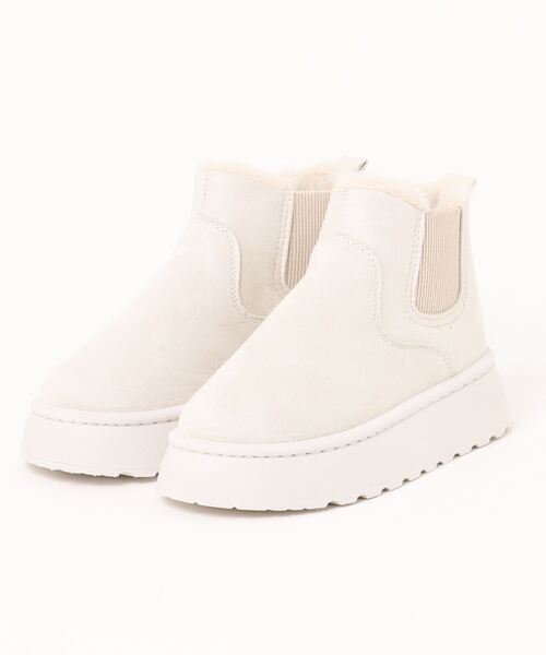 shoes365(シューズスリーシックスファイヴ)の「【shoes365】サイドゴアスノーブーツ (AW)(ブーツ・レディース・ブラック/ホワイト/ブラウン・23.0cm/23.5cm/24.0cm/24.5cm/25.0cm/25.5cm)」の6枚目の写真