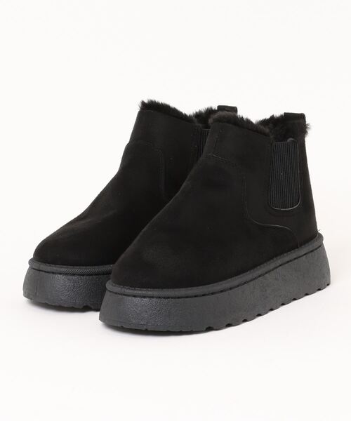 shoes365(シューズスリーシックスファイヴ)の「【shoes365】サイドゴアスノーブーツ (AW)(ブーツ・レディース・ブラック/ホワイト/ブラウン・23.0cm/23.5cm/24.0cm/24.5cm/25.0cm/25.5cm)」の7枚目の写真