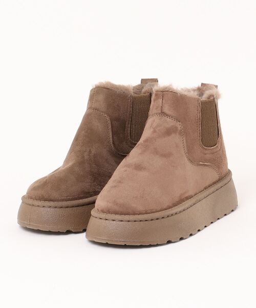 shoes365(シューズスリーシックスファイヴ)の「【shoes365】サイドゴアスノーブーツ (AW)(ブーツ・レディース・ブラック/ホワイト/ブラウン・23.0cm/23.5cm/24.0cm/24.5cm/25.0cm/25.5cm)」の8枚目の写真