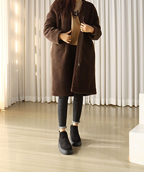 shoes365(シューズスリーシックスファイヴ)の「【shoes365】サイドゴアスノーブーツ (AW)(ブーツ・レディース・ブラック/ホワイト/ブラウン・23.0cm/23.5cm/24.0cm/24.5cm/25.0cm/25.5cm)」の12枚目の写真