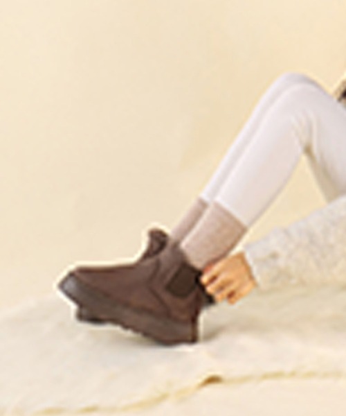 shoes365(シューズスリーシックスファイヴ)の「【shoes365】サイドゴアスノーブーツ (AW)(ブーツ・レディース・ブラック/ホワイト/ブラウン・23.0cm/23.5cm/24.0cm/24.5cm/25.0cm/25.5cm)」の16枚目の写真