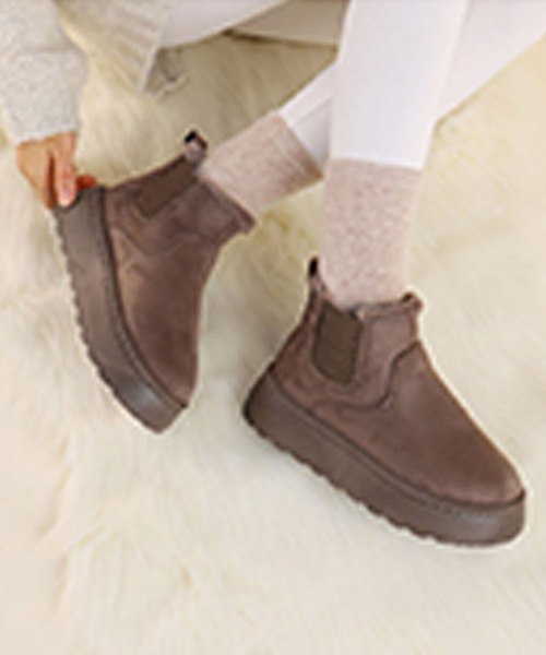 shoes365(シューズスリーシックスファイヴ)の「【shoes365】サイドゴアスノーブーツ (AW)(ブーツ・レディース・ブラック/ホワイト/ブラウン・23.0cm/23.5cm/24.0cm/24.5cm/25.0cm/25.5cm)」の17枚目の写真
