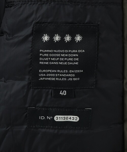 DUVETICA（デュベティカ）の「＜DUVETICA＞FINGUARADUE ダウンコート（ダウンジャケット/コート・レディース・ブラック/オリーブ・38/42/40）」の15枚目の写真