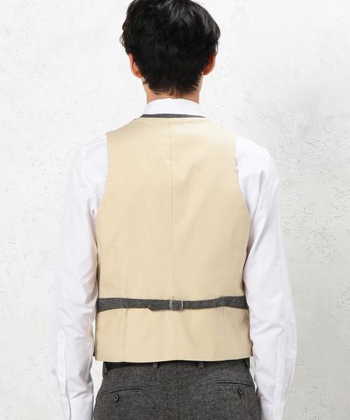 green label relaxing（グリーンレーベルリラクシング）の「[ウィリアム ブリス] William Bliss TWD ベスト◆（ベスト・メンズ・グレー/ダークブラウン/ネイビー・48/50/44/42/46）」の19枚目の写真