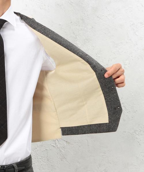 green label relaxing（グリーンレーベルリラクシング）の「[ウィリアム ブリス] William Bliss TWD ベスト◆（ベスト・メンズ・グレー/ダークブラウン/ネイビー・48/50/44/42/46）」の18枚目の写真