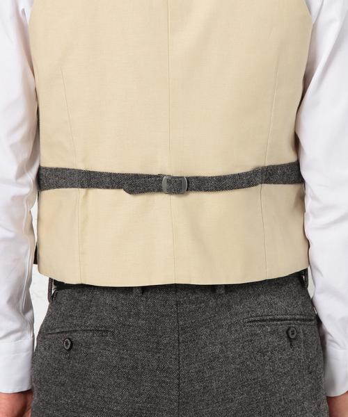 green label relaxing（グリーンレーベルリラクシング）の「[ウィリアム ブリス] William Bliss TWD ベスト◆（ベスト・メンズ・グレー/ダークブラウン/ネイビー・48/50/44/42/46）」の9枚目の写真