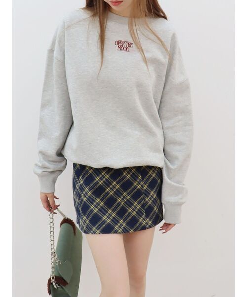 EVRIS(エヴリス)の「チェックミニスカート(スカート・レディース・ネイビー/ブラック・MEDIUM/SMALL)」の8枚目の写真