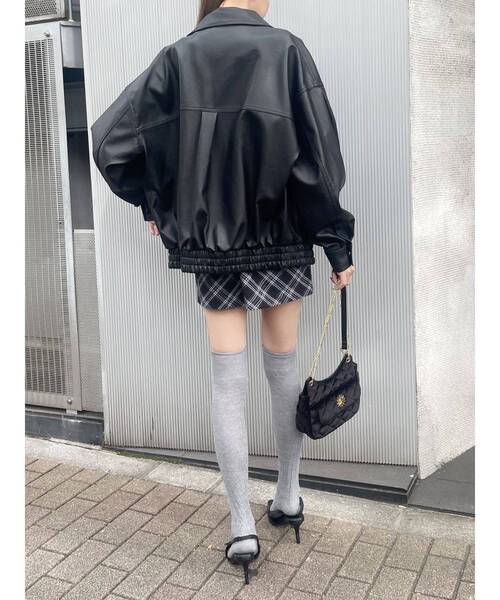 EVRIS(エヴリス)の「チェックミニスカート(スカート・レディース・ネイビー/ブラック・MEDIUM/SMALL)」の16枚目の写真