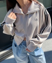 WEGO | WEGO/【24年秋冬新作】スエードポンチクロップドトラックジャケット(ブルゾン)