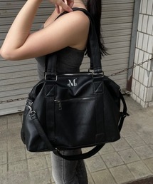at12:03（アットイチニーゼロサン）の「MUCENT(ムセント)/ブランド直輸入正規品 大容量 A4サイズ PC収納可能 2WAY ショルダーバッグ トートバッグ/PRIME WRINKLE LEATHER TOTE BAG（ショルダーバッグ）」