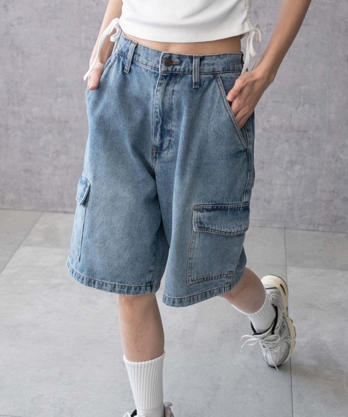 セール】WEGO/【25年春夏新作】ヴィンテージウォッシュカーゴ