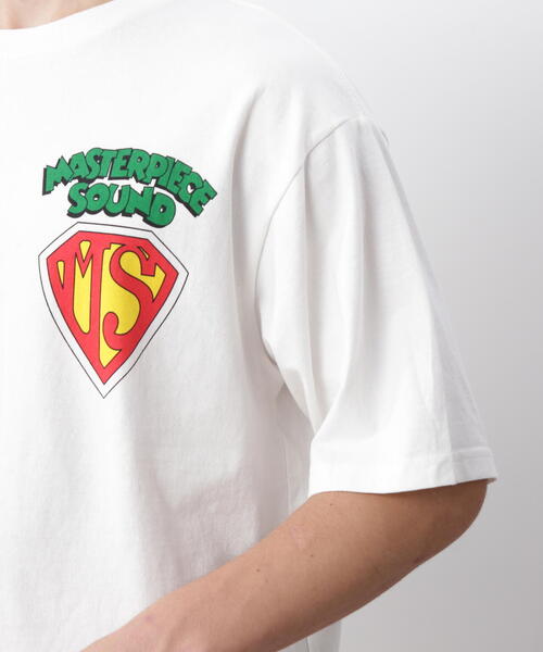 MANASTASH(マナスタッシュ)の「MANASTASH×MASTERPIECE SOUND/マナスタッシュ×マスターピースサウンド/TEE/Tシャツ(Tシャツ/カットソー・メンズ・ブラック/ホワイト・S/M/L/XL)」の20枚目の写真