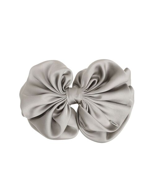 EATME（イートミー）の「ビッグリボンバレッタ（バレッタ/ヘアクリップ・レディース・グレー/ブラック・FREE）」の11枚目の写真