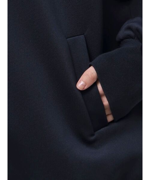 CALNAMUR（カルナムール）の「LACE BLOCKING BIG TRACK BLOUSON/レースブロッキングトラックブルゾン（ブルゾン・レディース・ホワイト/ネイビー・FREE）」の18枚目の写真