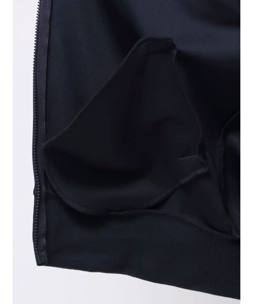 CALNAMUR（カルナムール）の「LACE BLOCKING BIG TRACK BLOUSON/レースブロッキングトラックブルゾン（ブルゾン・レディース・ホワイト/ネイビー・FREE）」の19枚目の写真