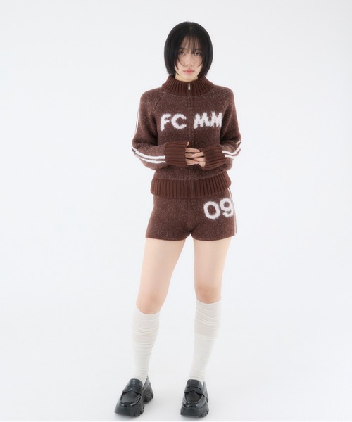 FCMM(エフシーエムエム)の「【新色追加】KNIT ZIP-UP/ニットジップアップ(ニット/セーター・レディース・ネイビー/アイボリー/グレー/ブラウン・SMALL/MEDIUM)」の16枚目の写真