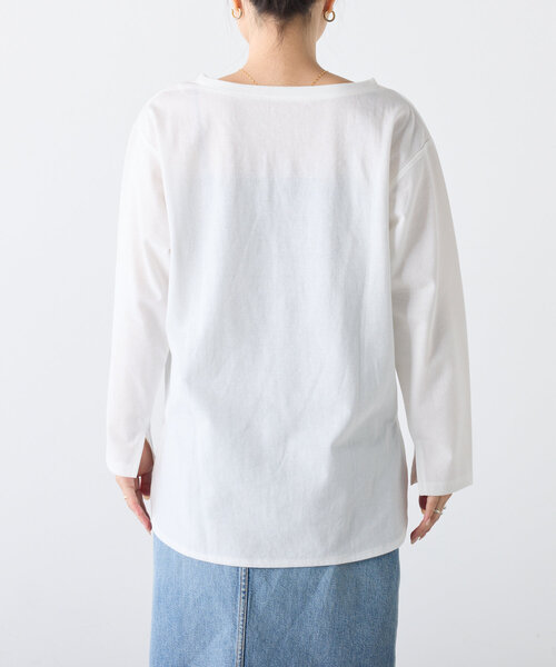 CIAOPANIC TYPY（チャオパニックティピー）の「【2025年S/S新作】梨地シアーアソートロゴTee（Tシャツ/カットソー・レディース・ホワイト/ブラック系その他2/ホワイト系その他/ブラック/チャコールグレー/ホワイト系その他3・ONE SIZE）」の17枚目の写真