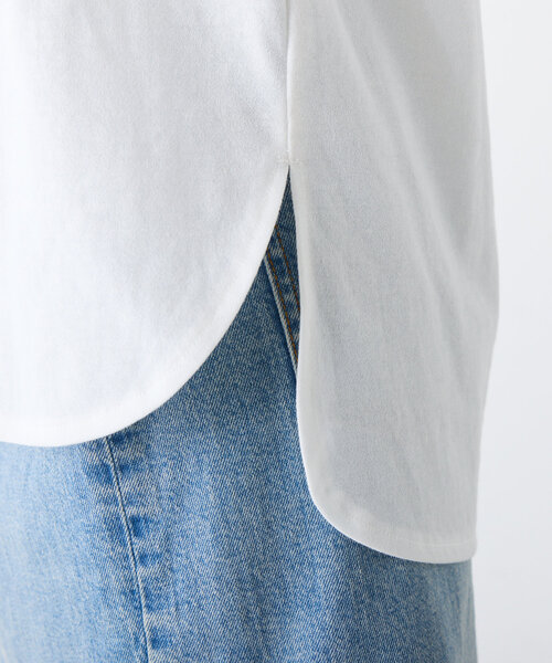 CIAOPANIC TYPY（チャオパニックティピー）の「【2025年S/S新作】梨地シアーアソートロゴTee（Tシャツ/カットソー・レディース・ホワイト/ブラック系その他2/ホワイト系その他/ブラック/チャコールグレー/ホワイト系その他3・ONE SIZE）」の10枚目の写真