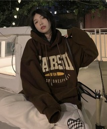 SHEPP（シープ）の「裏起毛 カレッジビッグロゴ パーカー（パーカー）」