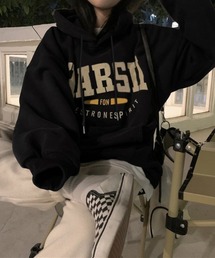 SHEPP（シープ）の「裏起毛 カレッジビッグロゴ パーカー（パーカー・メンズ）」