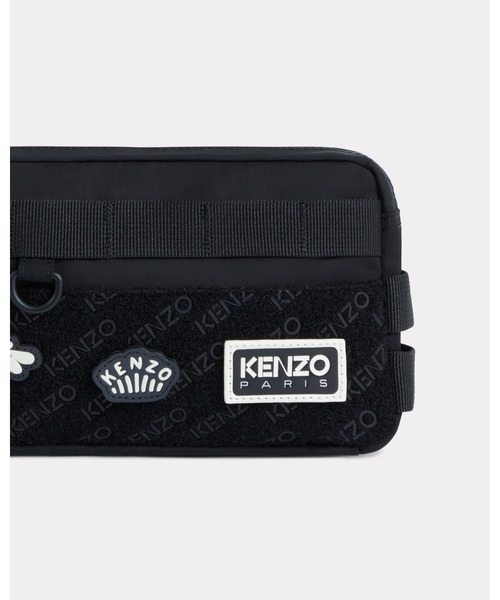 KENZO(ケンゾー)の「'KENZO Jungle' ナイロン ベルト バッグ(ボディバッグ/ウエストポーチ・メンズ・ブラック系その他・ONE SIZE)」の2枚目の写真