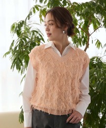 Brown&Street エアリーフリンジカフタン シアー カットソー レディース オレンジ Vネック 春夏 半袖 トップス おしゃれ 新品 楽天市場】Freesia フリージア カットフリンジ 2way シアー