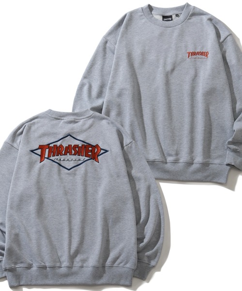 THRASHER(スラッシャー)の「【THRASHER/スラッシャー】裏毛 アートワークデザイン オーバーサイズ クルーネックスウェット(スウェット・メンズ・グレー系その他2/グレー系その他3/ブラック系その他2/ブラック系その他3/ホワイト系その他2/ホワイト系その他3/ブラック系その他/グレー系その他/ホワイト系その他/グレー系その他5/グレー系その他4/ブラック系その他4/ブラック系その他5/ホワイト系その他4/ホワイト系その他5・M/L/XL)」の2枚目の写真