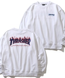 THRASHER(XbV[)́yTHRASHER/XbV[z A[g[NfUC I[o[TCY N[lbNXEFbg(XEFbg)
