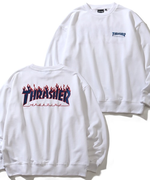 THRASHER(スラッシャー)の「【THRASHER/スラッシャー】裏毛 アートワークデザイン オーバーサイズ クルーネックスウェット(スウェット・メンズ・グレー系その他2/グレー系その他3/ブラック系その他2/ブラック系その他3/ホワイト系その他2/ホワイト系その他3/ブラック系その他/グレー系その他/ホワイト系その他/グレー系その他5/グレー系その他4/ブラック系その他4/ブラック系その他5/ホワイト系その他4/ホワイト系その他5・M/L/XL)」の3枚目の写真