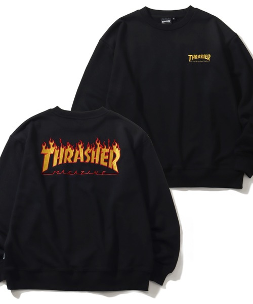 THRASHER(XbV[)́yTHRASHER/XbV[z A[g[NfUC I[o[TCY N[lbNXEFbg(XEFbg)