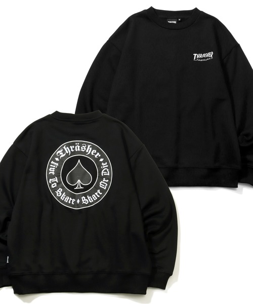 THRASHER(スラッシャー)の「【THRASHER/スラッシャー】裏毛 アートワークデザイン オーバーサイズ クルーネックスウェット(スウェット・メンズ・グレー系その他2/グレー系その他3/ブラック系その他2/ブラック系その他3/ホワイト系その他2/ホワイト系その他3/ブラック系その他/グレー系その他/ホワイト系その他/グレー系その他5/グレー系その他4/ブラック系その他4/ブラック系その他5/ホワイト系その他4/ホワイト系その他5・M/L/XL)」の10枚目の写真