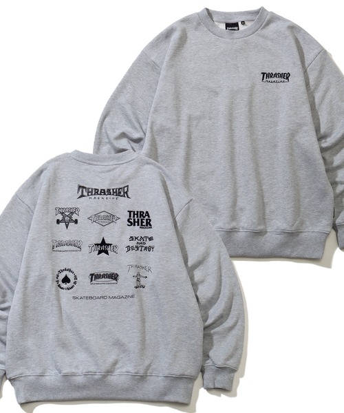 セール】【THRASHER/スラッシャー】裏毛 アートワークデザイン