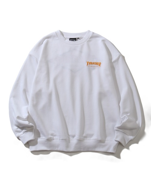 Thrasher magazine 10周年 フッド付き スウェット Thrasher magazine