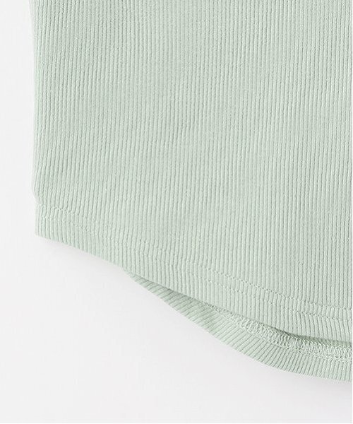 Mi-je(ミジェ)の「切替コンパクトパーカ【韓国ファッション】(Tシャツ/カットソー・レディース・ホワイト/ブラック/ミント・F)」の13枚目の写真