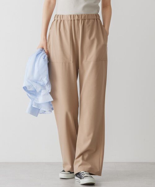 AMERICAN HOLIC(アメリカンホリック)の「美・美・美ベイカーフレアパンツ(その他パンツ・レディース・アイボリー/ブラック/ベージュ/杢グレー・S/M/L)」の5枚目の写真