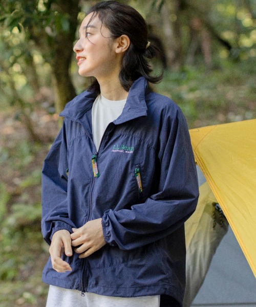 L.L.Bean（エルエルビーン）の「【JAPAN EDITION】セントオールバンズ・ソフト・シェル・ジャケット（ナイロンジャケット・レディース・ネイビー/タン・SMALL/MEDIUM）」の3枚目の写真