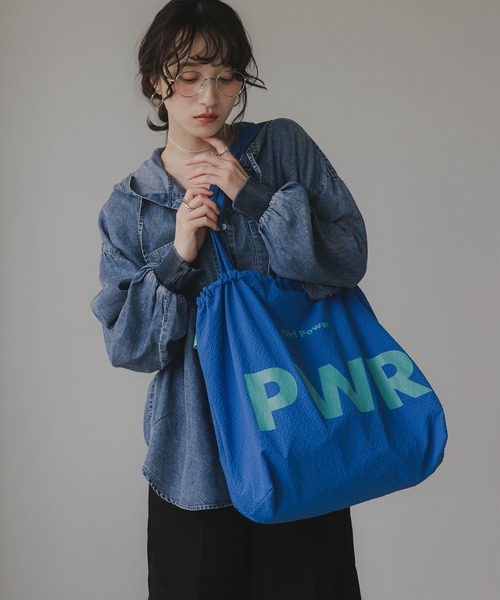 【完売品】everyone ナイロンロゴトートバッグ ブルー everyone nylon ナイロン logo tote bag BLUE｜Yahoo!フリマ（旧PayPay