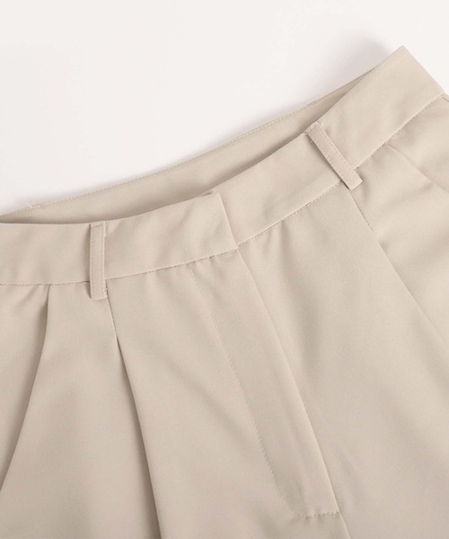 aimoha(アイモハ)の「ワイドシルエットタックパンツ(スラックス・レディース・ベージュ/グレー/ブラック・SMALL/MEDIUM/LARGE)」の18枚目の写真