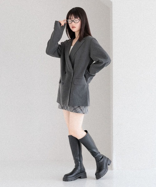 オーバーミドルテーラードジャケット 314405（テーラード