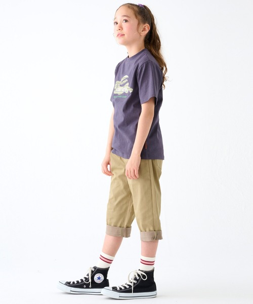 KRIFF MAYER Kid's Collection（クリフメイヤーキッズコレクション）の「【UVカット・抗菌加工・接触冷感】ちゃちゃっとクロップド（その他パンツ・キッズ・ブラック/カーキ/ベージュ/ネイビー・120/130/140/150/160/170）」の9枚目の写真