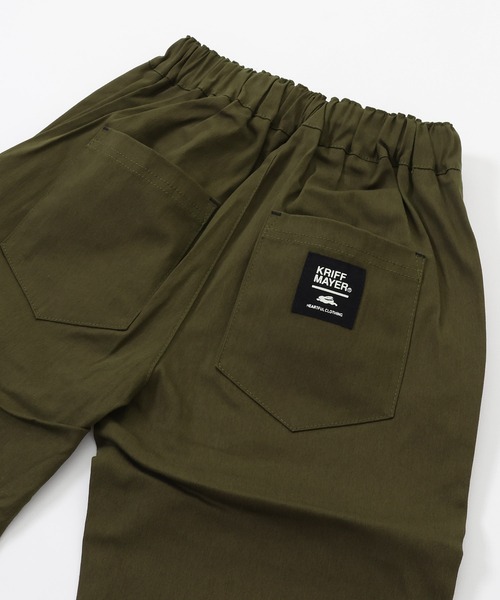 KRIFF MAYER Kid's Collection（クリフメイヤーキッズコレクション）の「【UVカット・抗菌加工・接触冷感】ちゃちゃっとクロップド（その他パンツ・キッズ・ブラック/カーキ/ベージュ/ネイビー・120/130/140/150/160/170）」の18枚目の写真