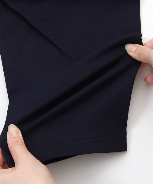 KRIFF MAYER Kid's Collection（クリフメイヤーキッズコレクション）の「【UVカット・抗菌加工・接触冷感】ちゃちゃっとクロップド（その他パンツ・キッズ・ブラック/カーキ/ベージュ/ネイビー・120/130/140/150/160/170）」の21枚目の写真